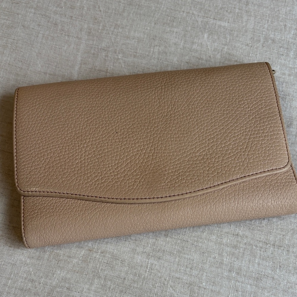 Cuyana convertible clutch wallet